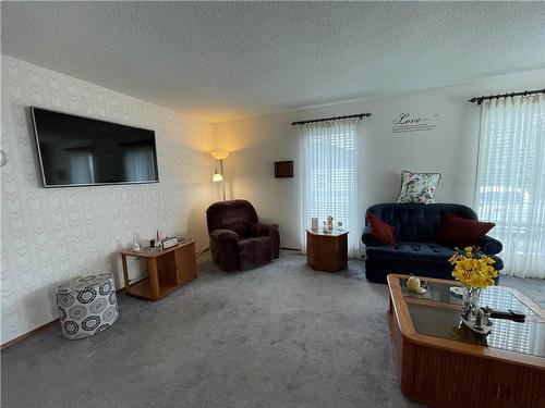 227 Lindsay Street, Mccreary, MB - Indoor Photo Showing Living Room