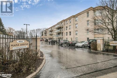 486 Laclie Street Unit# 305, Orillia, ON - Outdoor With Balcony With Exterior
