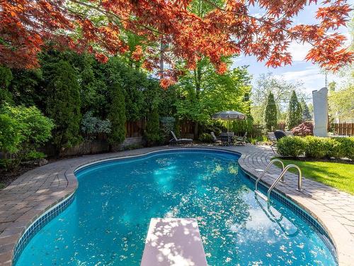 Cour - 299 London Drive, Beaconsfield, QC - Outdoor With In Ground Pool With Backyard