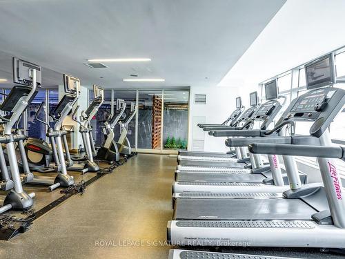 733-21 Iceboat Terr, Toronto, ON - Indoor Photo Showing Gym Room