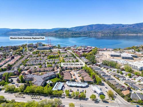 107D-735 Cook Road, Kelowna, BC - Outdoor With Body Of Water With View