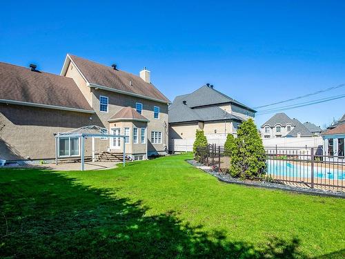 Backyard - 39 Rue De Tarascon, Blainville, QC - Outdoor With In Ground Pool