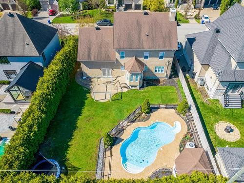 Aerial photo - 39 Rue De Tarascon, Blainville, QC - Outdoor With In Ground Pool