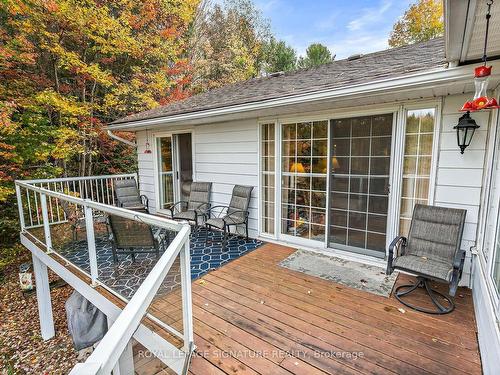 1047 Lagoon Rd, Highlands East, ON - Outdoor With Deck Patio Veranda With Exterior