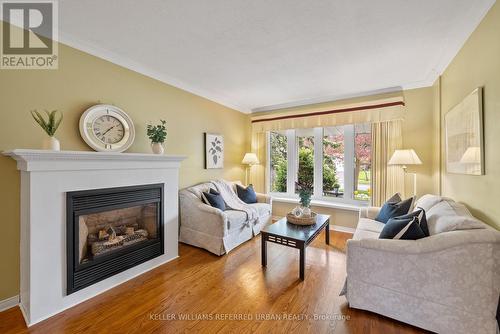 8 Midcroft Drive, Toronto, ON - Indoor Photo Showing Living Room With Fireplace