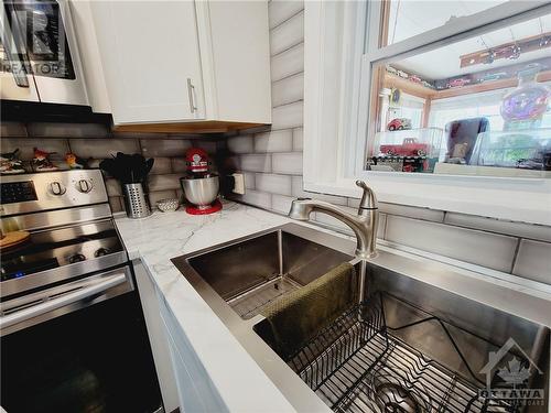 416 Maclarens Side Road, Woodlawn, ON - Indoor Photo Showing Kitchen With Double Sink