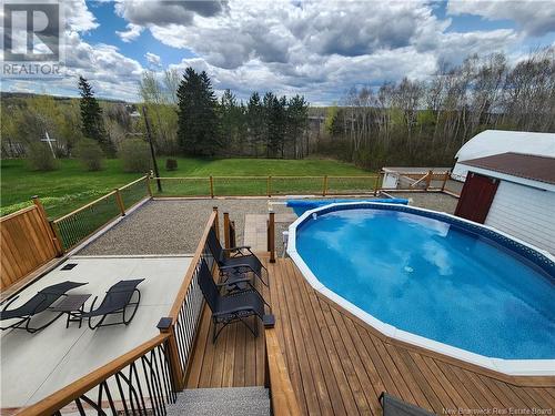 105 Chassé Street, Grand-Sault/Grand Falls, NB - Outdoor With Above Ground Pool With Backyard