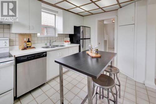 1058 Roselawn Avenue, Toronto, ON - Indoor Photo Showing Kitchen With Double Sink