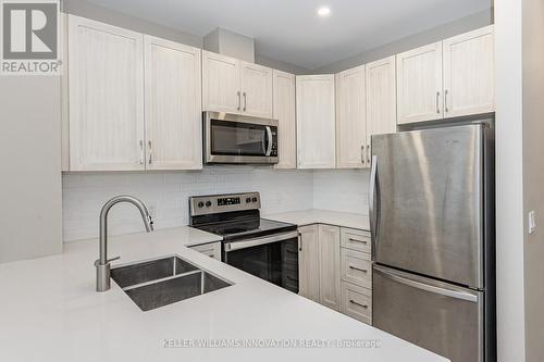 2005 - 104 Garment Street, Kitchener, ON - Indoor Photo Showing Kitchen With Stainless Steel Kitchen With Double Sink