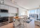 1408 - 10 Park Lawn Road, Toronto, ON  - Indoor Photo Showing Kitchen With Stainless Steel Kitchen 