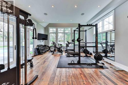 63 Veronica Drive, Mississauga, ON - Indoor Photo Showing Gym Room
