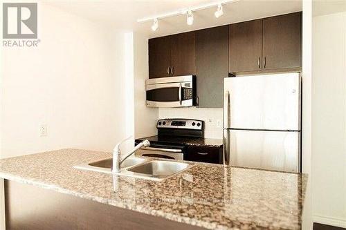 2113 - 223 Webb Drive, Mississauga, ON - Indoor Photo Showing Kitchen With Double Sink With Upgraded Kitchen