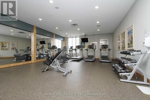 926 - 18 Mondeo Drive, Toronto, ON - Indoor Photo Showing Gym Room