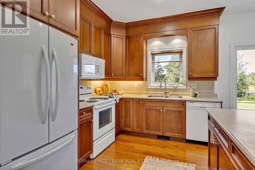 4267 County Rd 32, Douro-Dummer, ON - Indoor Photo Showing Kitchen With Double Sink