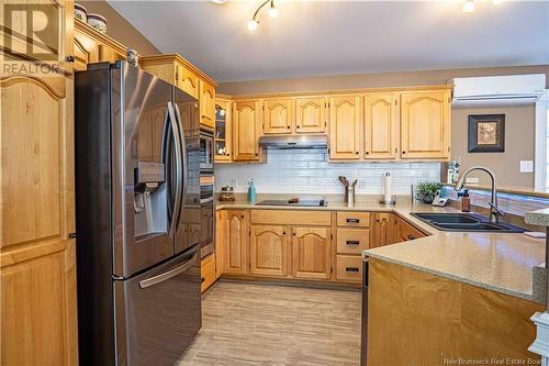 31 Robin Drive, Waasis, NB - Indoor Photo Showing Kitchen With Double Sink