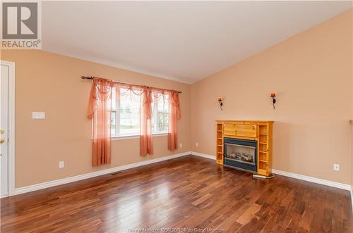 78 Horsman, Salisbury, NB - Indoor Photo Showing Living Room With Fireplace
