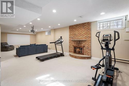 218 Owen Boulevard, Toronto, ON - Indoor Photo Showing Gym Room