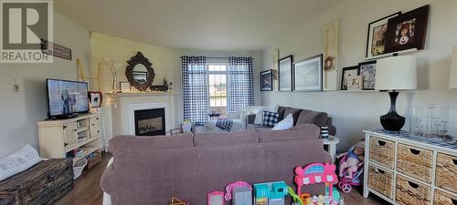 7 Baker'S Cove Road, Marystown, NL - Indoor Photo Showing Living Room With Fireplace