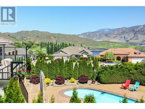 3805 Sawgrass Drive, Osoyoos, BC - Outdoor With In Ground Pool With View