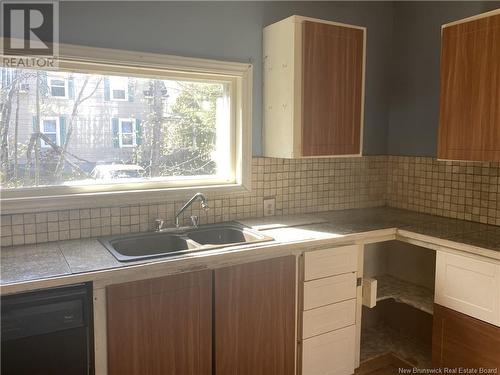 12 Queen Street West, St. Stephen, NB - Indoor Photo Showing Kitchen With Double Sink