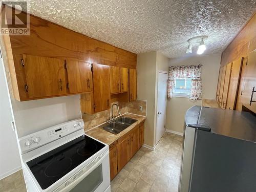 507 Main Street, Bishop'S Falls, NL - Indoor Photo Showing Kitchen With Double Sink