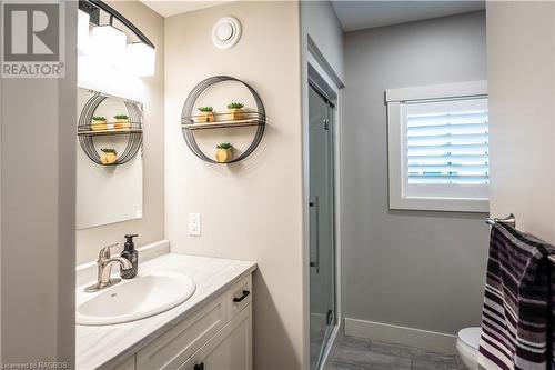 3 pc lower level bath - 395 Northport Drive, Port Elgin, ON - Indoor Photo Showing Bathroom