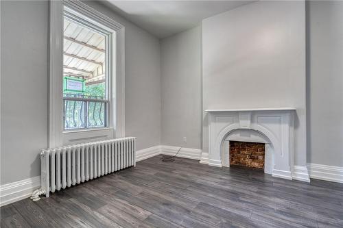 81 Colbourne Street, Hamilton, ON - Indoor With Fireplace