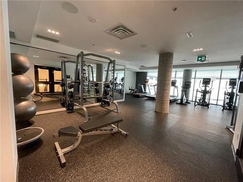15 Wellington Street S|Unit #305, Kitchener, ON - Indoor Photo Showing Gym Room