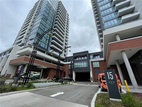 15 Wellington Street S|Unit #305, Kitchener, ON - Outdoor With Balcony With Facade