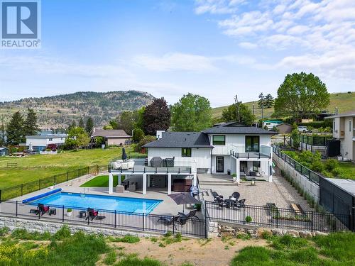 8590 Harbour Heights Road, Vernon, BC - Outdoor With In Ground Pool