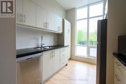 106 - 2750 King Street E, Hamilton, ON - Indoor Photo Showing Kitchen With Double Sink