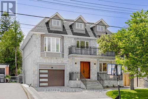 29 Millburn Drive, Toronto, ON - Outdoor With Balcony With Facade