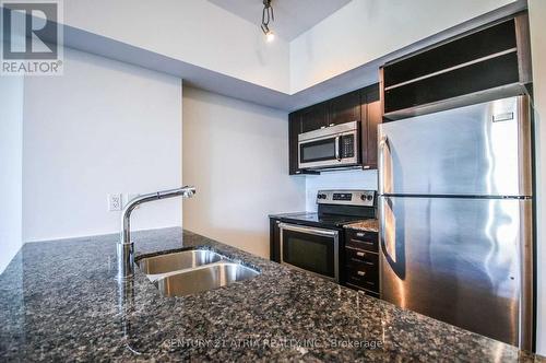 2801 - 105 The Queensway Avenue, Toronto, ON - Indoor Photo Showing Kitchen With Stainless Steel Kitchen With Double Sink