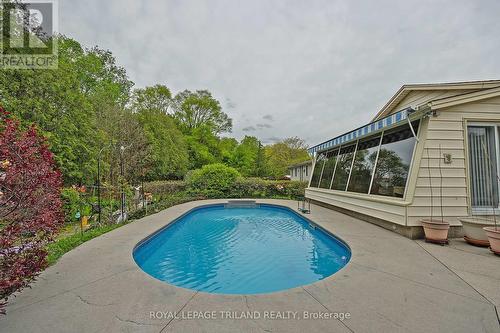 316 Culver Place, London, ON - Outdoor With In Ground Pool
