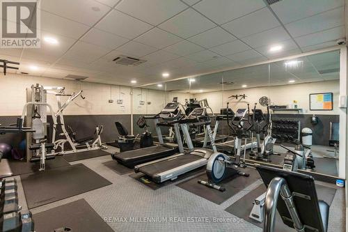 1008 - 4727 Sheppard Avenue, Toronto, ON - Indoor Photo Showing Gym Room