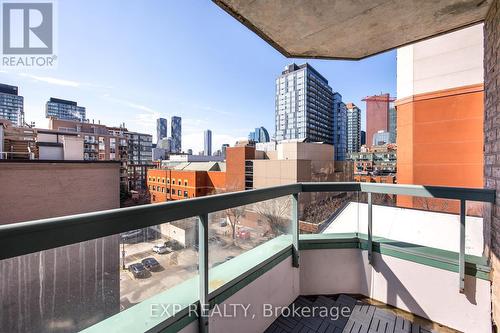 802 - 311 Richmond Street E, Toronto, ON - Outdoor With Balcony With Exterior