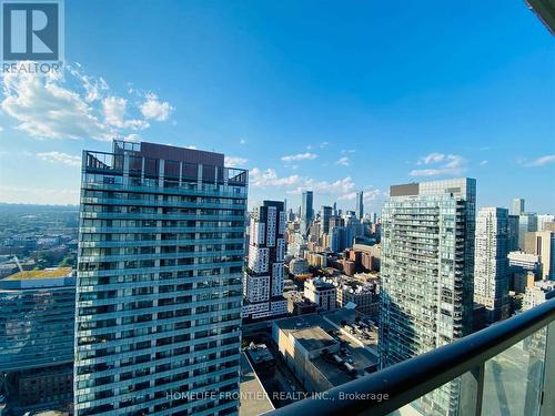 4008 - 87 Peter Street, Toronto, ON - Outdoor With Balcony With View