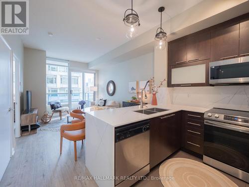 507 - 500 Sherbourne Street, Toronto, ON - Indoor Photo Showing Kitchen With Double Sink