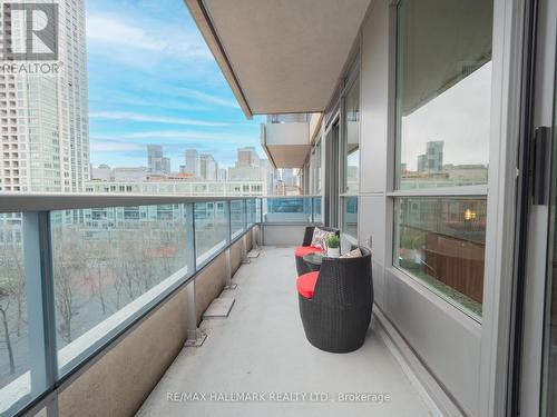 507 - 500 Sherbourne Street, Toronto, ON - Outdoor With Balcony With Exterior