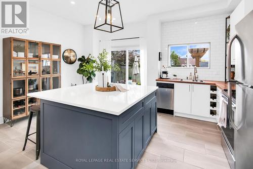 64 Amroth Avenue, Toronto, ON - Indoor Photo Showing Kitchen With Double Sink