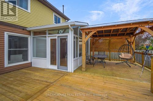 399 Dickens Drive, Oshawa, ON - Outdoor With Deck Patio Veranda With Exterior