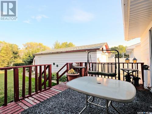 1102 King Street, Rosetown, SK - Outdoor With Deck Patio Veranda With Exterior