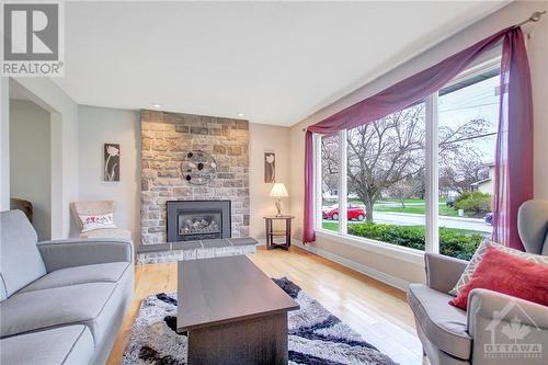 106 Martin Street, Richmond, ON - Indoor Photo Showing Living Room With Fireplace