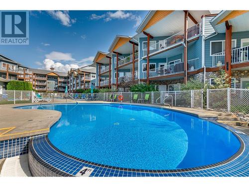 1118 Riverside Avenue Unit# D203, Sicamous, BC - Outdoor With In Ground Pool With Balcony