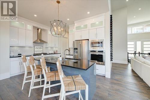 3410 Chocolate Lily Lane, Kelowna, BC - Indoor Photo Showing Kitchen With Upgraded Kitchen