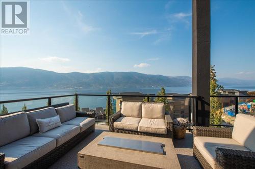 3410 Chocolate Lily Lane, Kelowna, BC - Outdoor With Body Of Water With Deck Patio Veranda With View