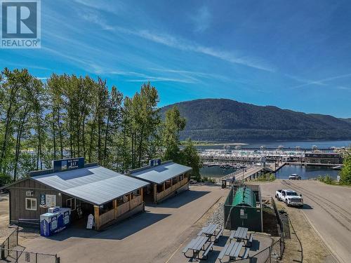 8 Old Town Road, Sicamous, BC - Outdoor With Body Of Water With Deck Patio Veranda With View