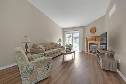 25 Kitty Murray Lane|Unit #6, Ancaster, ON - Indoor Photo Showing Living Room With Fireplace