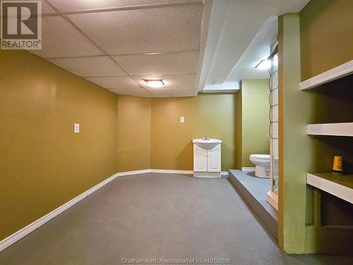 7 Beechwood Crescent, Chatham, ON - Indoor Photo Showing Basement