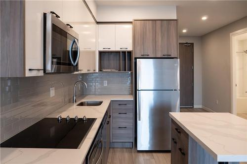 20 George Street|Unit #2903, Hamilton, ON - Indoor Photo Showing Kitchen With Stainless Steel Kitchen